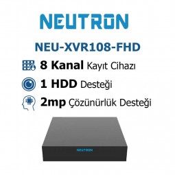 Neutron NEU-XVR108-FHD 8 Kanal Ahd Kayıt Cihazı